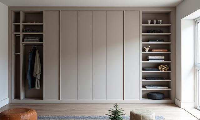 Ruimte-optimalisatie met inbouwkasten