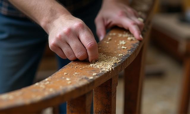 Restaureren van antiek meubilair